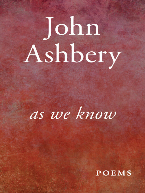 Cover image for As We Know